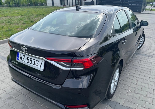 Toyota Corolla cena 73000 przebieg: 95000, rok produkcji 2019 z Warszawa małe 67